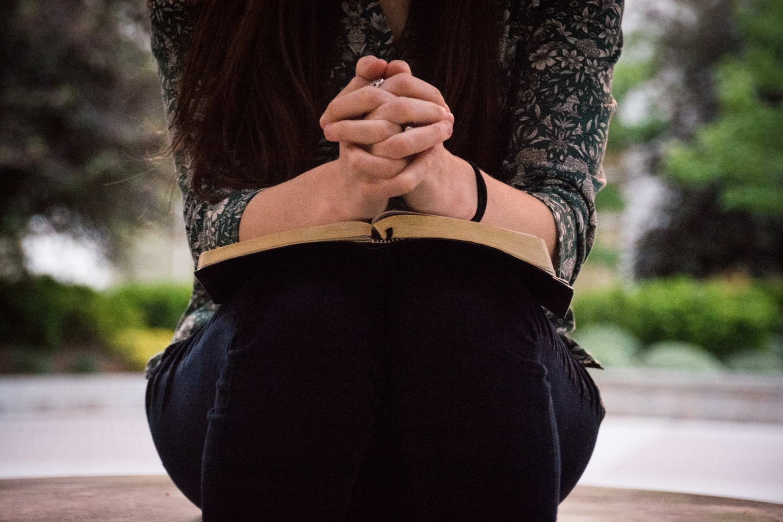 Women praying